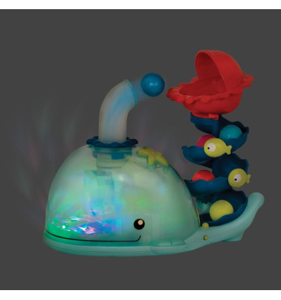 Muzyczny wieloryb - kulodrom z piłeczkami B.Toys