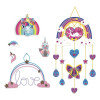 Tęcza Zestaw kreatywny 6 dekoracji Janod 7+