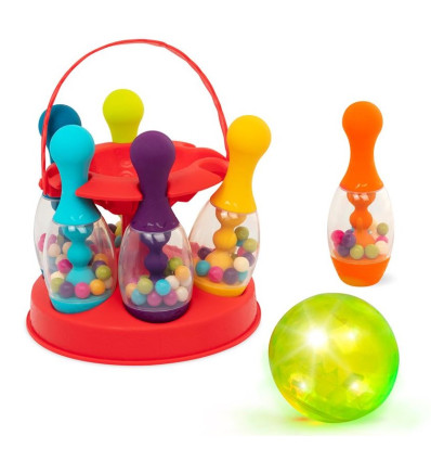 Zestaw do gry w Kręgle B.Toys wersja czerwona