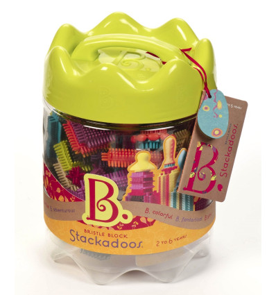 Stackadoos in Jar klocki Jeżyki w słoju 68 B.Toys