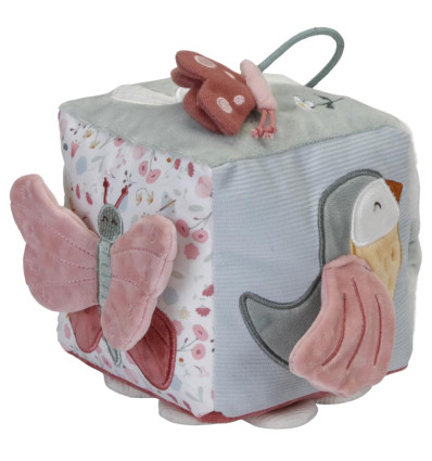 Miękka kostka aktywizująca Motylki Little Dutch 0+