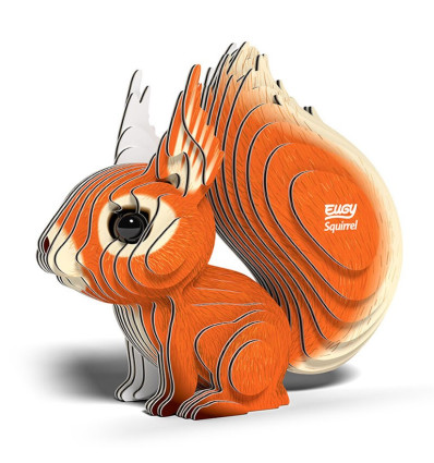 Wiewiórka układanka 3D Eugy 6+