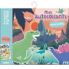 Dinozaury naklejki 180 szt z planszami Auzou 3+