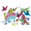 Dinozaury naklejki 180 szt z planszami Auzou 3+