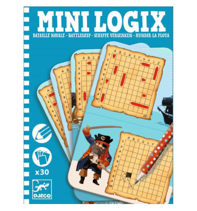 Mini Gra Statki Bitwa Morska Djeco 6+