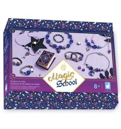 Szkoła Magii zestaw do biżuterii Janod 8+