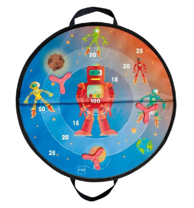 Kosmos rzutki magnetyczne z dyskami Scratch 3+