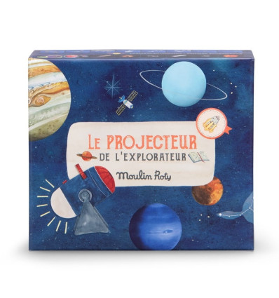 Odkrywca projektor z lampką Moulin Roty 4+