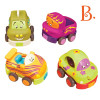 4 miękkie autka z napędem Wheeee-ls! B.Toys