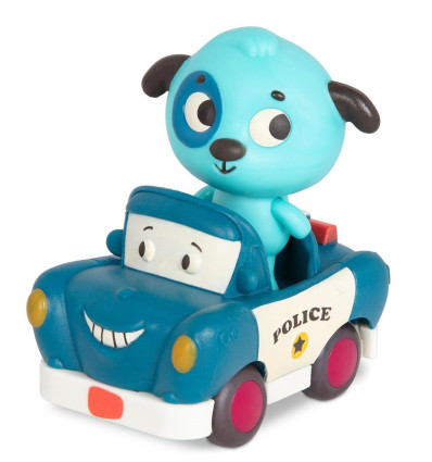 Miękki radiowóz z pieskiem Woffer B.Toys