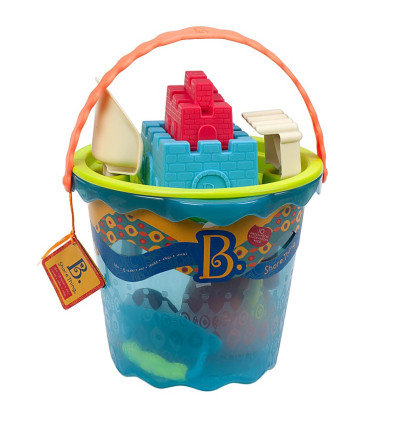 Olbrzymie wiadro z akcesoriami na plażę B.Toys