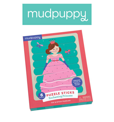 Puzzle Patyczki Księżniczki 24 elementy