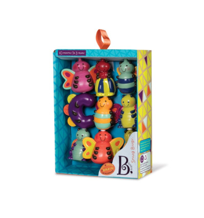 Miękkie Owady Snug Bugs B.Baby do łączenia B.Toys