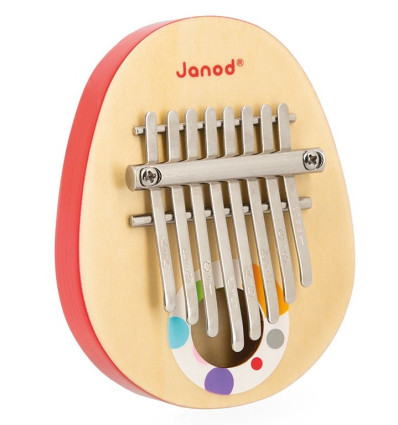 Kalimba drewniany instrument muzyczny Janod 3+
