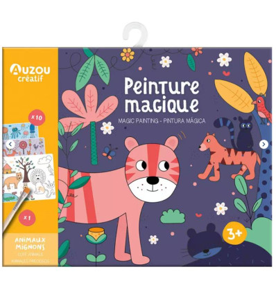 Kolorowanka wodna Urocze Zwierzęta Auzou 3+