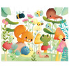Przyjaciele z ogródka puzzle 20 el. walizka Janod