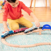 Pociąg lokomotywa + wagonik pomarańczowy B.Toys