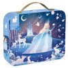 Lodowa Magia puzzle w walizce 54 el. Janod 5+
