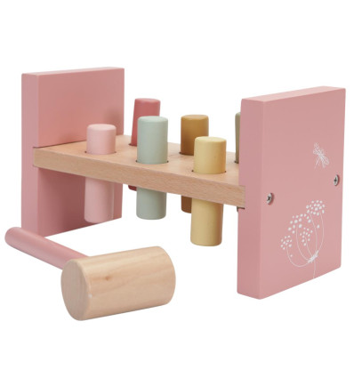 Drewniana przebijanka róż Little Dutch 12 m-cy+