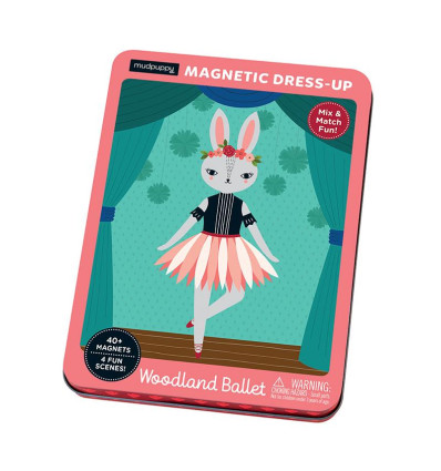 Układanka magnetyczna Leśne Baletnice Mudpuppy 4+