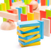 Domino drewniana układanka zręcznościowa Bigjigs