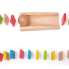 Domino drewniana układanka zręcznościowa Bigjigs