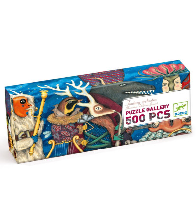 Fantastyczna Orkiestra puzzle 500 el. Djeco 8+