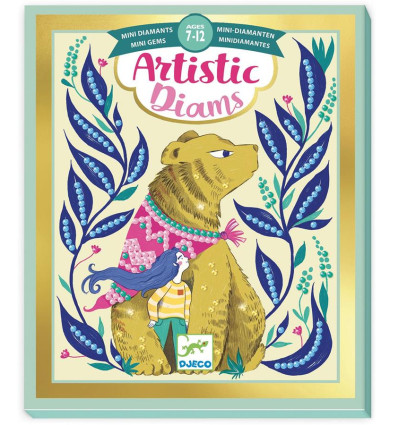 Legendy zestaw haft diamentowy Djeco 7+