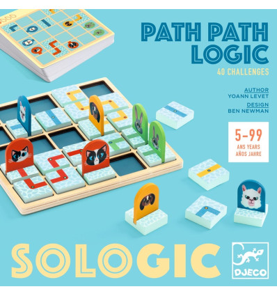 Path Path Logic łamigłówka gra logiczna Djeco 6+