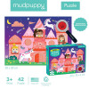 Puzzle ukryte obrazki Zamek Jednorożca Mudpuppy