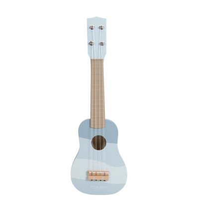 Drewniana gitara błękit Little Dutch 3+