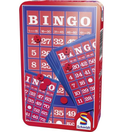 BINGO gra podróżna w puszce Schmidt Spiele