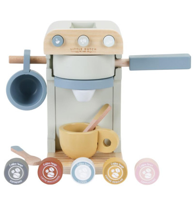 Ekspres do kawy 9 elementów Little Dutch 3+