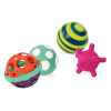 Ball-a-Baloos 4 piłki sensoryczne B.Toys 6 m-cy+