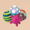 Ball-a-Baloos 4 piłki sensoryczne B.Toys 6 m-cy+