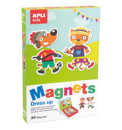 Postaci Zawody magnetyczna układanka Apli Kids