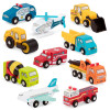 Policja drewniany radiowóz Wood & Wheels B.Toys