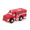 Policja drewniany radiowóz Wood & Wheels B.Toys