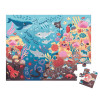 Ocean magiczne puzzle z lampką UV 24 el. Janod 3+