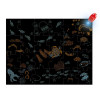 Ocean magiczne puzzle z lampką UV 24 el. Janod 3+