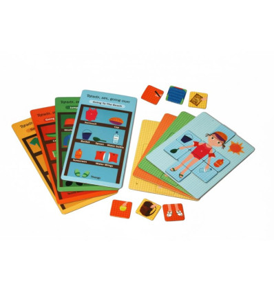 Puzzle magnetyczne Ubieranki The Purple Cow