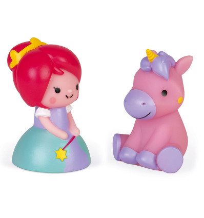 Księżniczka i Jednorożec do kąpieli Janod 10 m-cy+