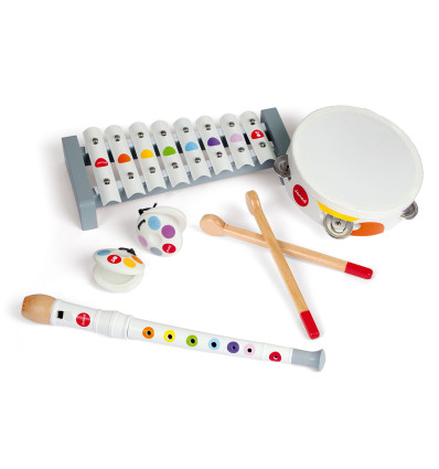 Zestaw instrumentów muzycznych Confetti Janod 18 m