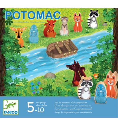 Gra planszowa kooperacyjna Potomac 5+ Djeco