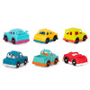 6 autek zestaw Happy Cruisers B.Toys 12 m-y+