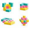 Klocki magnetyczne Pixio 60 el. Sweet Abstract