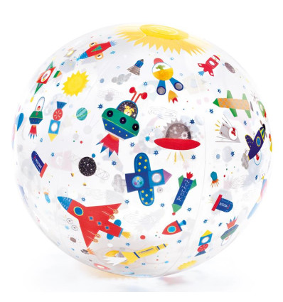 Piłka plażowa Kosmos 35 cm Djeco 3+