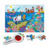 Morze puzzle z ukrytymi obrazkami Ludattica 3+