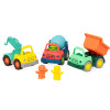 Zestaw 3 Pojazdów Budowlanych Wonder Wheels