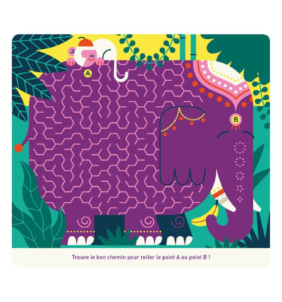 Podróże 20 łamigłówek wielokrotnych Auzou 3+